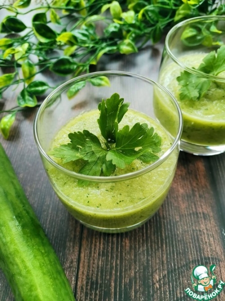 Овощной зелёный смузи Овощной зелёный смузи