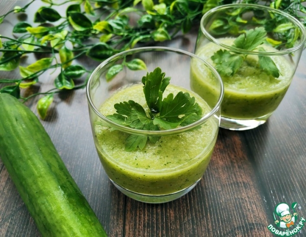 Овощной зелёный смузи Овощной зелёный смузи