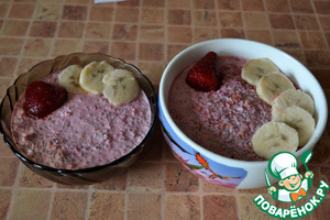 Овсянка с семенами чиа