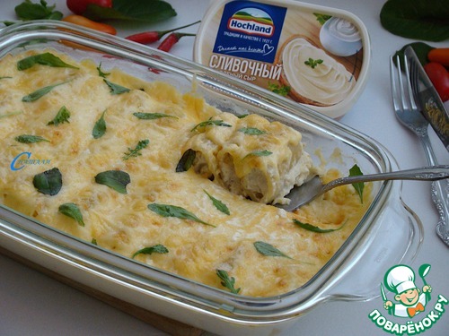 Паккери в сливочном соусе Паккери в сливочном соусе