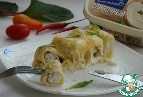 Паккери в сливочном соусе Паккери в сливочном соусе