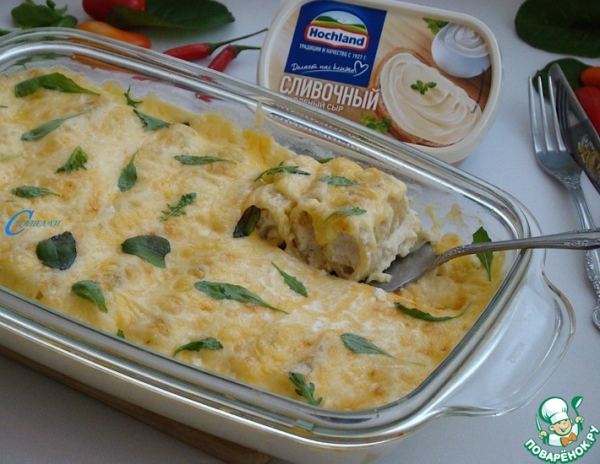 Паккери в сливочном соусе Паккери в сливочном соусе