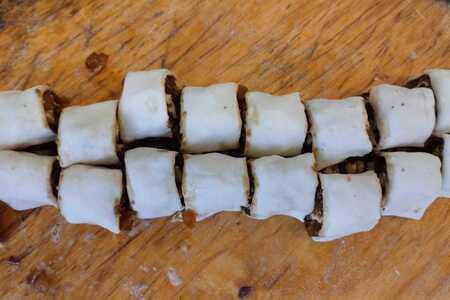 Пальмье с фруктово-пряной начикой Пальмье с фруктово-пряной начикой