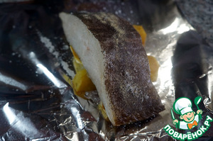 Палтус в фольге Палтус в фольге