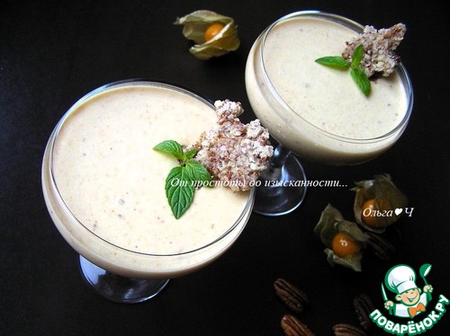 Панна котта с хурмой