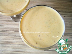 Панна котта с хурмой