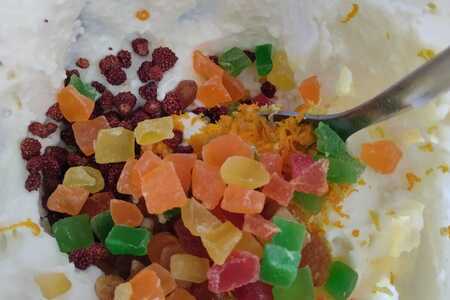 Пасха со сгущенным молоком и сушеной земляникой