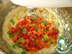 Пасха творожная заварная с цукатами Пасха творожная заварная с цукатами