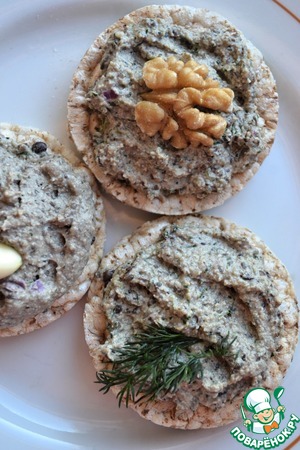 Паштет из чёрной чечевицы Паштет из чёрной чечевицы