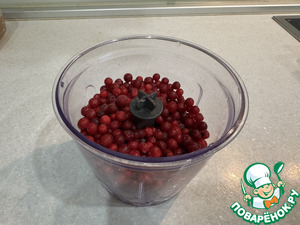 Паштет из индюшиной печени с брусничным желе