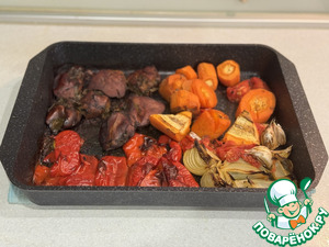 Паштет из индюшиной печени с брусничным желе