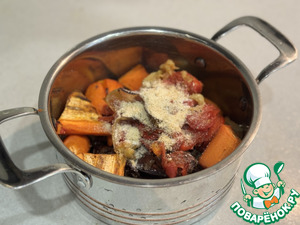 Паштет из индюшиной печени с брусничным желе