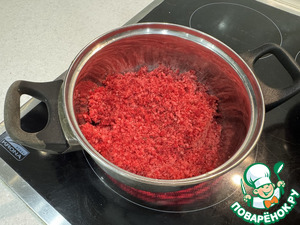 Паштет из индюшиной печени с брусничным желе