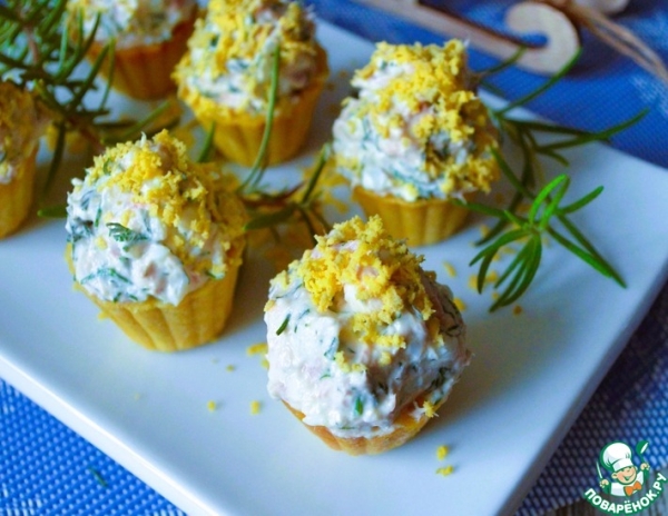 Паштет с тунцом и творожным сыром Паштет с тунцом и творожным сыром