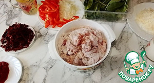 Паста с курицей по-тоскански Паста с курицей по-тоскански