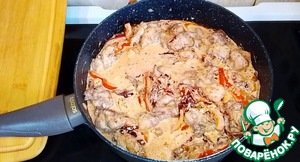 Паста с курицей по-тоскански Паста с курицей по-тоскански