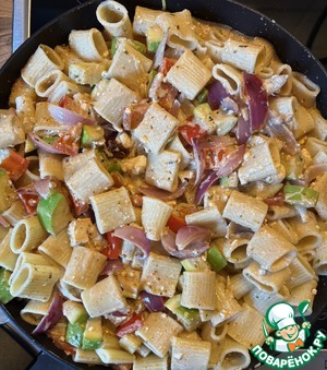 Паста с овощами и фетой из духовки Паста с овощами и фетой из духовки