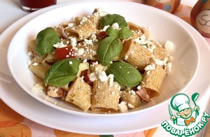 Паста с овощами и фетой из духовки Паста с овощами и фетой из духовки