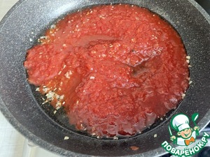 Паста с помидорами и тунцом Паста с помидорами и тунцом