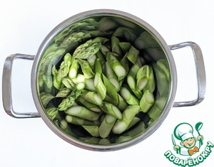 Паста со спаржей и черемшой Паста со спаржей и черемшой