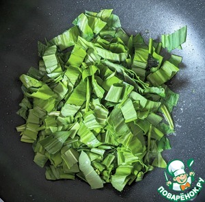 Паста со спаржей и черемшой Паста со спаржей и черемшой