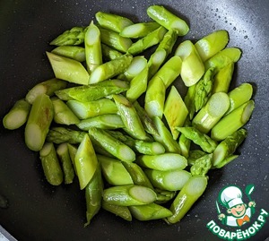 Паста со спаржей и черемшой Паста со спаржей и черемшой