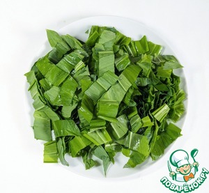 Паста со спаржей и черемшой Паста со спаржей и черемшой