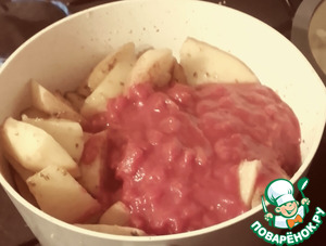 Пататес яхния