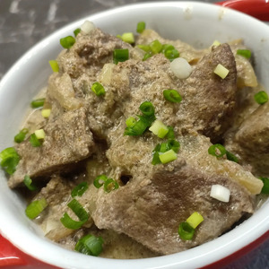 Печень в сливках