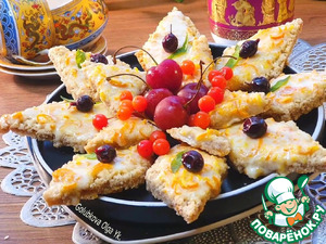 Печенье "Апельсиновые ромбы" Печенье "Апельсиновые ромбы"