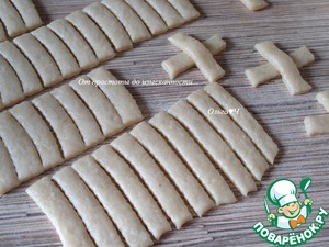 Печенье «Крестики» с орехами Печенье «Крестики» с орехами