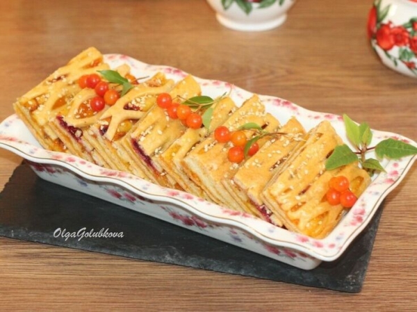 Печенье с фруктовой начинкой Печенье с фруктовой начинкой