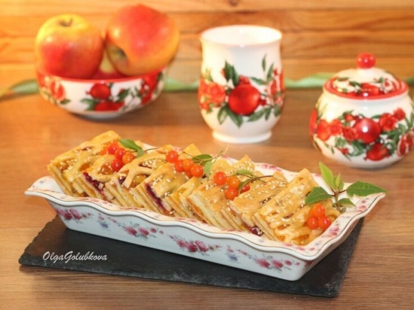 Печенье с фруктовой начинкой Печенье с фруктовой начинкой