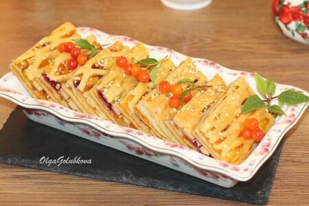 Печенье с фруктовой начинкой Печенье с фруктовой начинкой