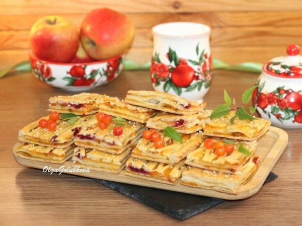 Печенье с фруктовой начинкой Печенье с фруктовой начинкой