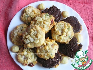 Печенье с макадамией по-флорентийски Печенье с макадамией по-флорентийски