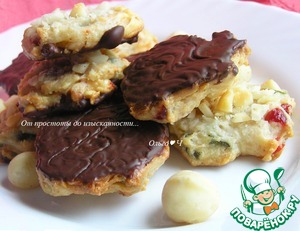 Печенье с макадамией по-флорентийски Печенье с макадамией по-флорентийски