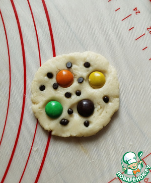 Печенье с m&m Печенье с m&m