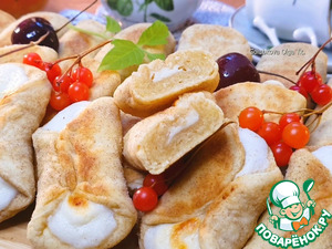 Печенье с творожным кремом