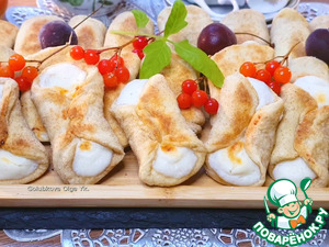 Печенье с творожным кремом