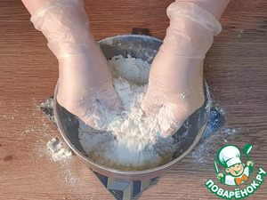 Печенье с творожным кремом