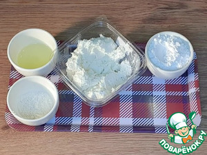 Печенье с творожным кремом