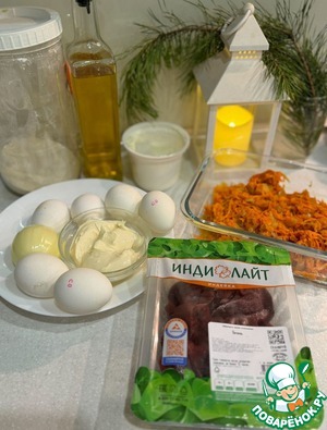 Печеночный рулет "Две начинки"