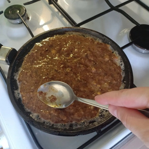 Печеночный торт с грибами