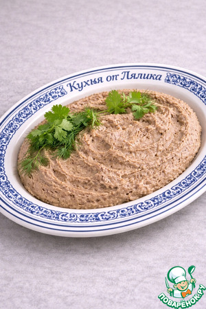 Печёночный паштет диетический Печёночный паштет диетический