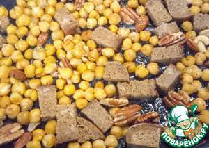 Печёный нут с тахинной заправкой Печёный нут с тахинной заправкой