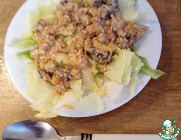 Печёный нут с тахинной заправкой Печёный нут с тахинной заправкой