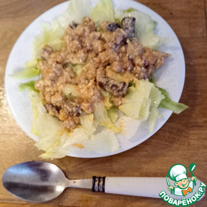 Печёный нут с тахинной заправкой Печёный нут с тахинной заправкой