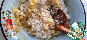 Перец, фаршированный индейкой, яблоками и рисом Перец, фаршированный индейкой, яблоками и рисом