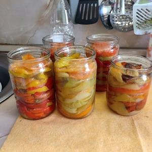 Перец жареный на зиму Перец жареный на зиму